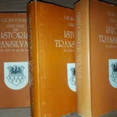 Istoria Transilvaniei vol 1, 2, 3 George Barit