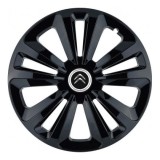 Set 4 Capace Roti Terra Negru R16, pentru Citroen