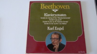 Sonate pt. pian -Beethoven - Karl Engel foto