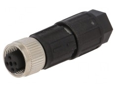 Mufă M12 4 PIN mamă A-DeviceNet/CANopen pe cablu IDC