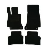 Covorase mocheta Mercedes Clasa E W213 2016-, negru, Set 4 buc.