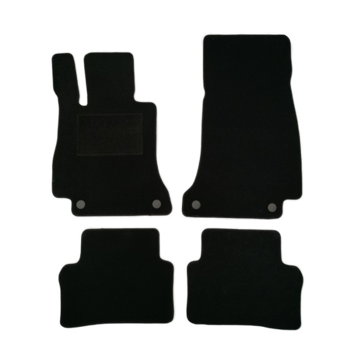Covorase mocheta Mercedes Clasa E W213 2016-, negru, Set 4 buc. AutoDrive ProParts
