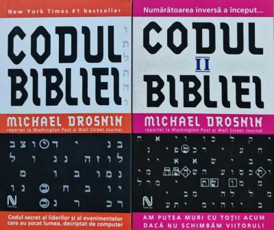 Codul Bibliei (2 volume) - 2005 - Michael Drosnin (@D262) foto