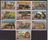 53-RUANDA 1972-FAUNA AFRICANA-Animale-AKAGARA NATIONAL PARK Serie completa MNH, Nestampilat