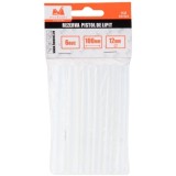 Evotools 647025 - Baghete silicon transparente 12x100 mm 6 bucati 647022