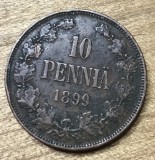 MNDSTR053 Finlanda 10 pennia 1899