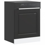 Cumpara ieftin Panou pentru mașină de spălat vase Negru lemn de prelucrare