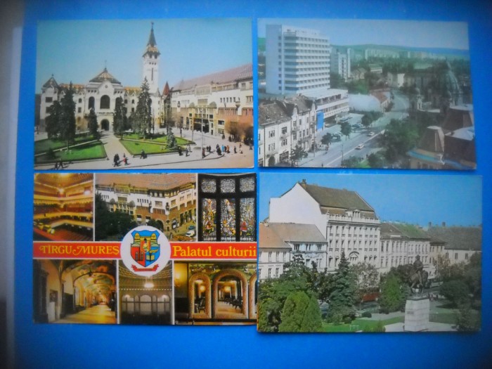 HOPCT LOT 3711 -4 CARTI POSTALE-TARGU MURES -NECIRCULATE
