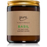 ipuro Functionals Basil lum&acirc;nare parfumată 200 g