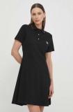 Cumpara ieftin PS Paul Smith rochie din bumbac culoarea negru, mini, evazati
