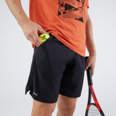 Şort Tenis ESSENTIAL+ Negru Bărbaţi