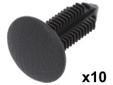 Clips Tapițerie Negru 10buc Mercedes