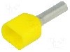 Terminal cu compresie, cablu 1mm2, cositorit, BM GROUP - BM 00554