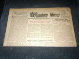 ZIARUL ROMANIA LIBERA 5 OCTOMBRIE 1950
