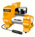 Compresor Auto Tolsen 12V 120W 100PSI 30L/min cu LED + Adaptori