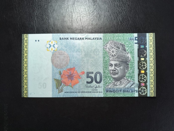 MALAEZIA 50 RINGGIT 2024 UNC