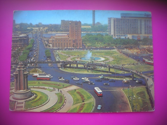 HOPCT 6826 PIATA EL TAHRIR CAIRO .. EGIPT -AFRICA-NECIRCULATA