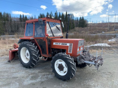 Tractor Fiat 446 DT cu Suflanta de zapada foto