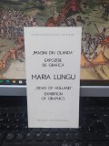Maria Lungu, Imagini din Olanda, Views of Holland, pliant, Expoziție de grafică, Exhibition of graphics, aprilie-mai 1991, Galeria Eforie, 013