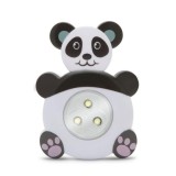 Lampa Veghe Copii Panda LED, Decorativa, cu Buton, Phenom 20273D, 3 Baterii AAA