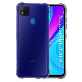 Husa Xiaomi Redmi 9C Asteroid GSM Shockproof Clear Silicone, fumuriu
