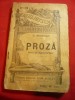 C.Negruzzi - Proza - BPT 337-338 -Ed.1908 , 164 pag