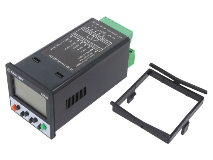 Contor electronic LCD impulsuri/viteză SSR