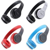 Casti wireless P47, microfon, slot SD, Bluetooth