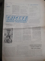 Ziar Crisana Oradea Bihor 9 mai 1990 foto