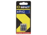 Capăt Șurubelniță Phillips PH2 25mm 3buc