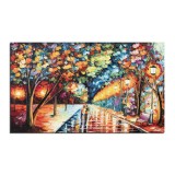 Tablou indragostiti pictat manual, Impreuna pentru totdeauna, 100x60cm ulei pe panza, Magistral