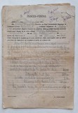 Proces-verbal succesiune &ndash; Administrația Financiară Covurlui &ndash; 1948
