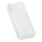 Baseus - Power Bank Bipow (PPBD050102) - Digital Display 2xUSB QC3.0, USB-C 20000mAh 15W + Cable Micro-USB 0.25m - White