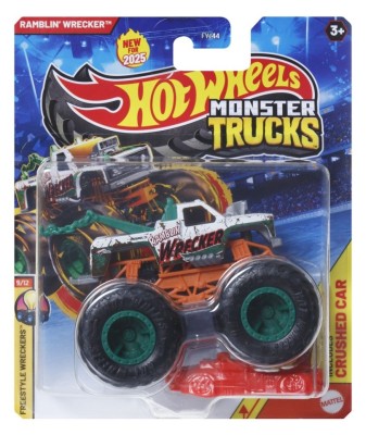 HOT WHEELS MONSTER TRUCK MASINUTA RAMBLIN WRECKER SCARA 1:64 foto