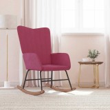 VidaXL Scaun balansoar, roșu vin, catifea 327748