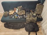V&acirc;nd echipament airsoft complet + Replica Airsoft G&amp;G M4 CM16 Rader 2 + Accesorii, stare impecabilă 5 meciuri
