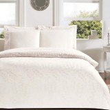 Cumpara ieftin Lenjerie Jacquard Clarette Ekru (Satin Deluxe)