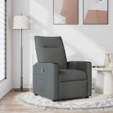 vidaXL Fotoliu recliner Gri &icirc;nchis 69 x 86 x 100 cm țesătură 42020649
