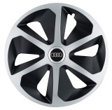 Cumpara ieftin Set 4 capace roti Roco Gri-Negru R17 pentru gama auto Audi, Autohelix MSA