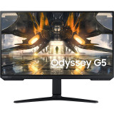 Monitor LED Samsung Gaming Odyssey G5 LS27AG520PPXEN 27 inch QHD IPS 1 ms 165 Hz HDR G-Sync Compatible &amp;amp; FreeSync Premium