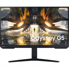 Monitor LED Samsung Gaming Odyssey G5 LS27AG520PPXEN 27 inch QHD IPS 1 ms 165 Hz HDR G-Sync Compatible &amp; FreeSync Premium