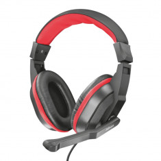 Casti gaming Over-Ear Trust Ziva, Microfon, Negru