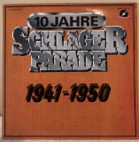 Colecție 10 JAHRE SCHLAGER PARADE 1944-1950 - 7 Viniluri Polydor Germany