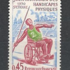 Franta.1970 Jocurile mondiale ale persoanelor cu handicap XF.317