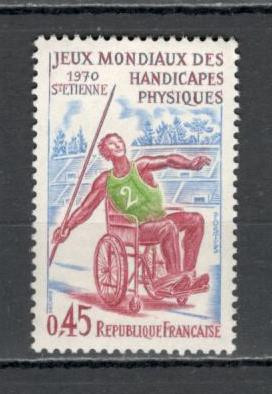 Franta.1970 Jocurile mondiale ale persoanelor cu handicap XF.317 foto