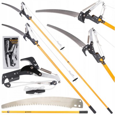 Foarfece de gradina fierastrau cu brat telescopic 2.4m PM-SKTT-2.4T Powermat PM-SKTT-2.4T PM0963 foto