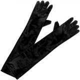 Mănuși de Piele Sintetică Negru 48cm, Oem