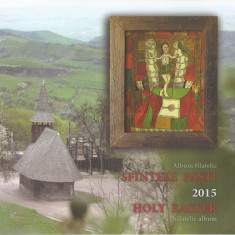 |Romania, LP 2059b/2015, Sfintele Pasti 2015, album filatelic