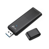 ADAPTOR RETEA TP-LINK AX1800, extern wireless 2.4 GHz | 5 GHz, USB 3.0, 1800 Mbps, WI-FI 6, antena interna x 2, &quot;Archer TX20U&quot; (timbru verde 0.18 lei)