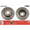 Set discuri frana Mercedes S-Class (W220), S-Class Coupe (C215), punte fata, 330x32, canelat perforat, TRW